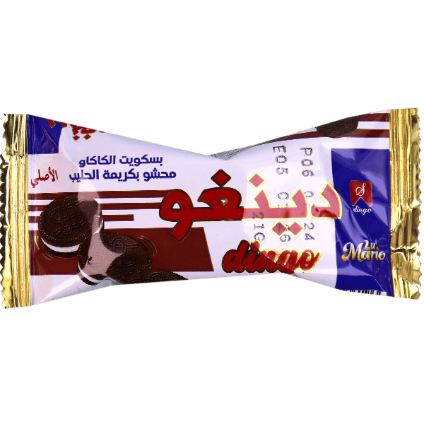 Biscuits Cocoa With Milk Cream Dingo 12 Pieces