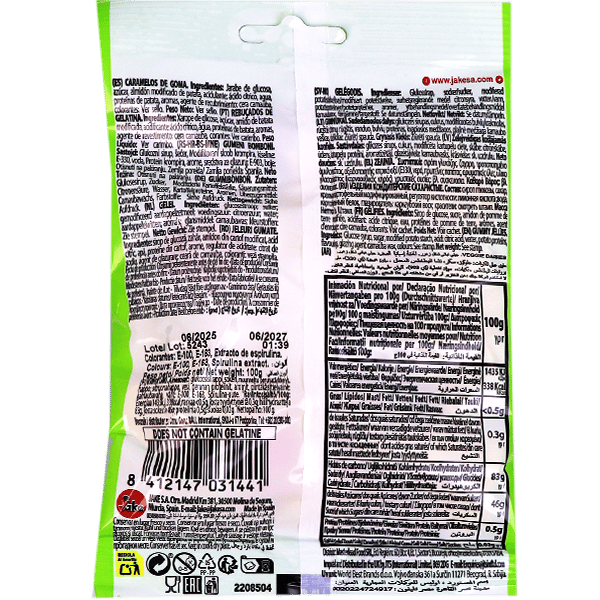 Gummies Veggi Mania 100g