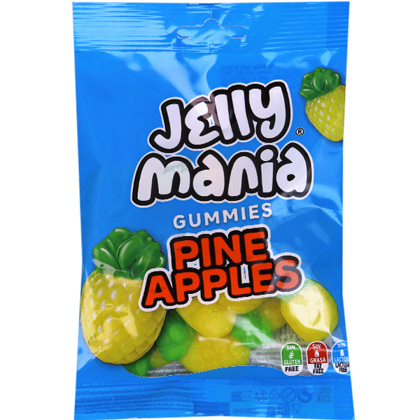 Gummies Pineapples Mania 100g