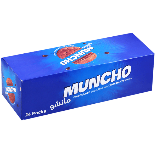Chocolate Biscuit Muncho 24 Pcs