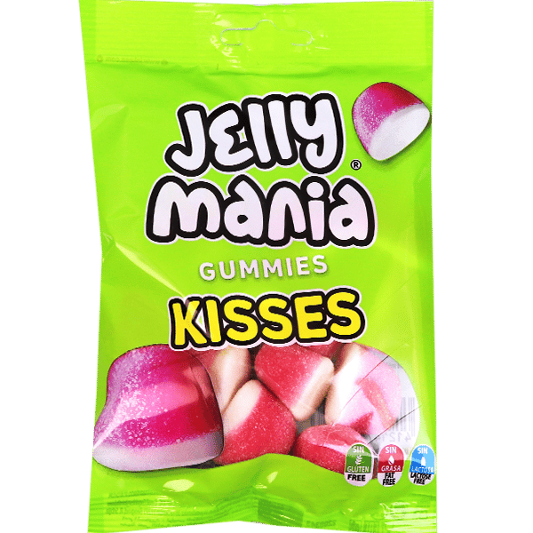 Gummies Kisses Mania 100g