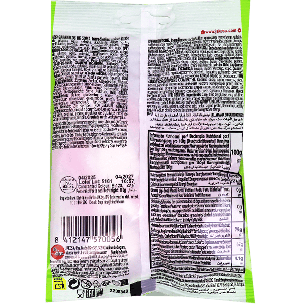 Gummies Kisses Mania 100g