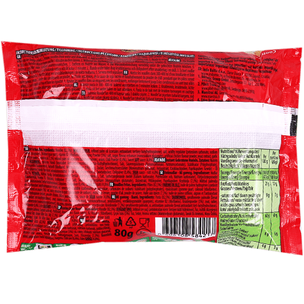 Red Instant Noodles Mi Goreng Indomie 80g