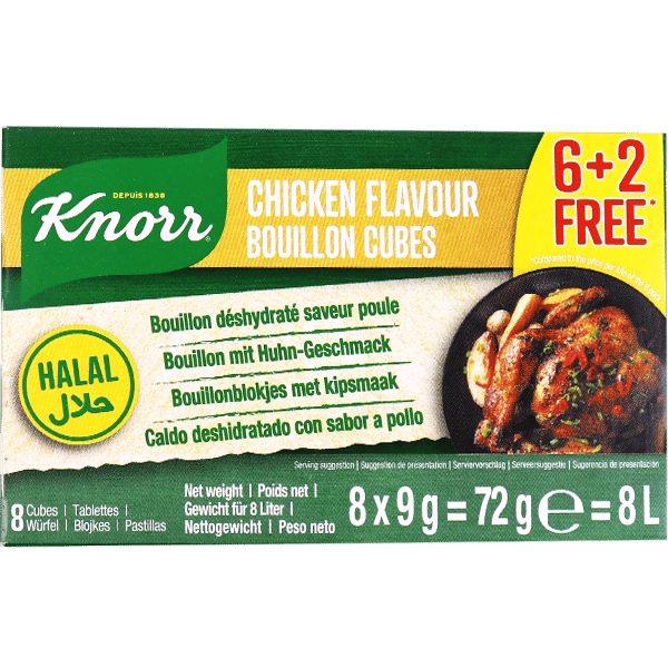 Bouillon Cubes Knorr 8pcs