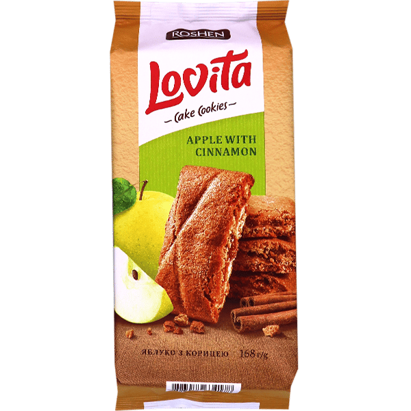 Apple & Cinnamon Cakes Roshen 168g