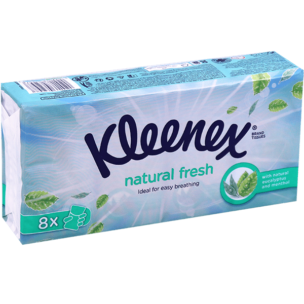 Pocket Tissues Kleenex 8 Pieces