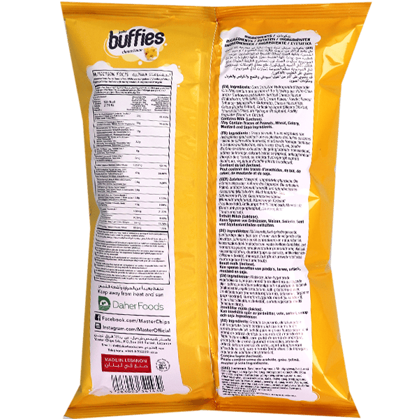 Corn Buffies Cheese Master 60g
