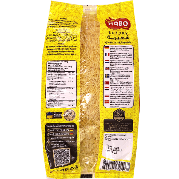 Vermicelli Habo 400g