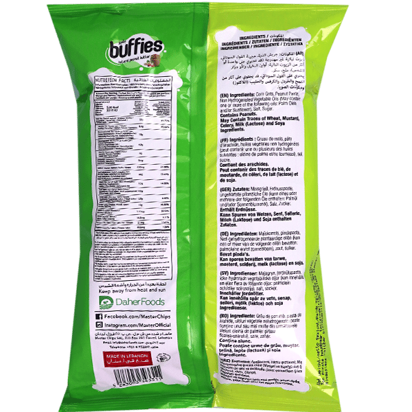Corn Buffies Peanut Master 60g