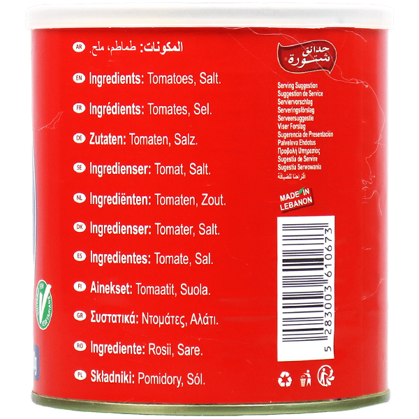 Tomato Pasta Chtoura 800g