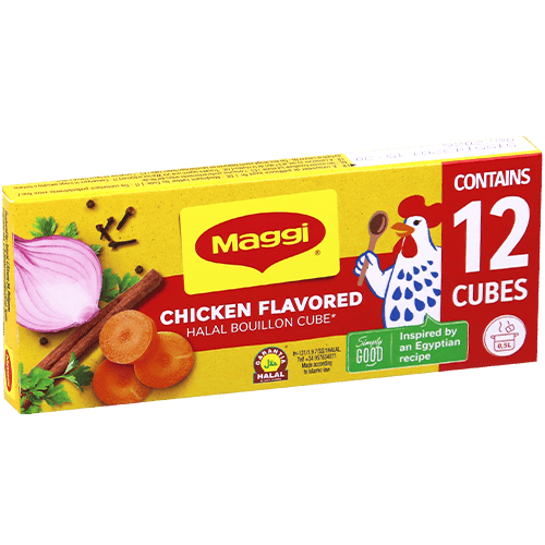 Chicken Flavored Bouillon Maggi 12pcs