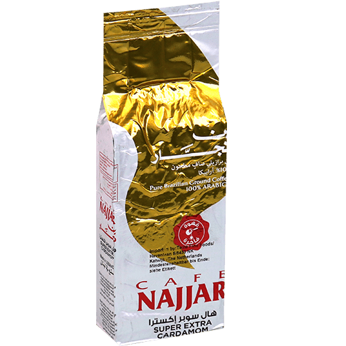 Coffee With Super Extra Cardamom Gold Najjar 450g