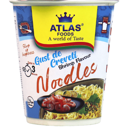 Noodles Shrimp Atlas Food 60g