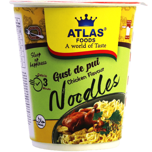 Offer 2+1 free Noodles Chicken Atlas Food 60g