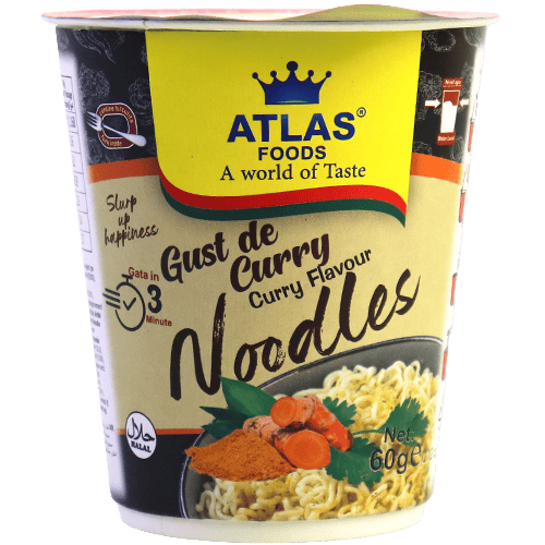 Offer 2+1 Free Noodles Curry Atlas Food 60g