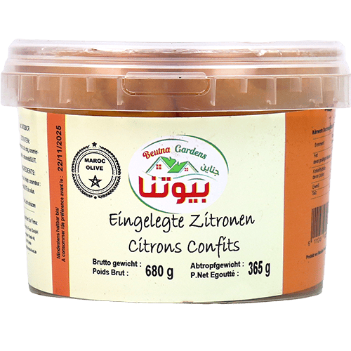 Offer 3+3 free Lemon Pickles Beutna 680g