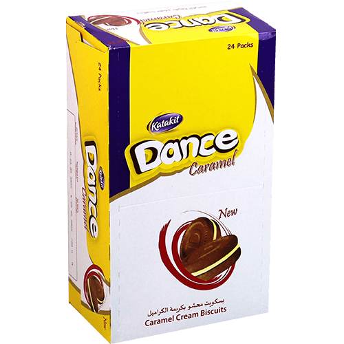 Caramel Cream Biscuits Dance 24pcs