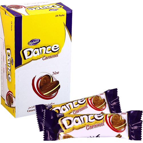 Caramel Cream Biscuits Dance 24pcs
