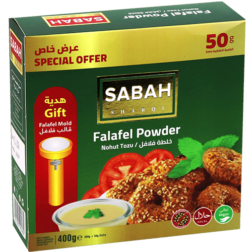 Offer 2+1 Free Falafel Mix Sabah 450g