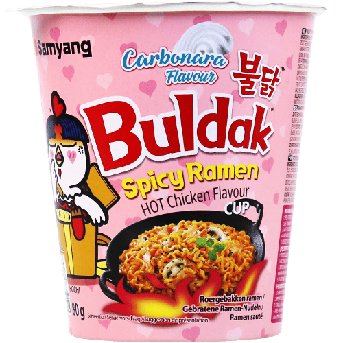 Buldak Ramen Spicy Chicken Carbonara Cup 70g