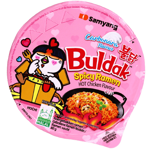 Buldak Ramen Spicy Chicken Carbonara Cup 70g
