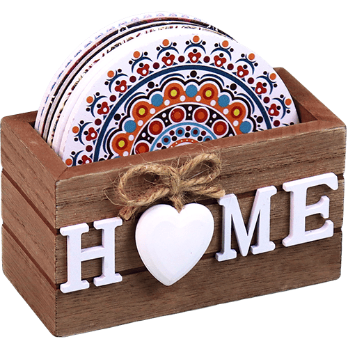 Tea Coasters Home 6pcs