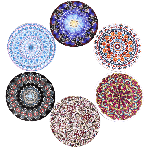 Tea Coasters Home 6pcs