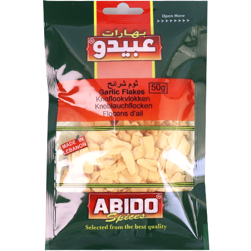 Garlic Flakes Abido 50g