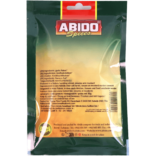 Garlic Flakes Abido 50g