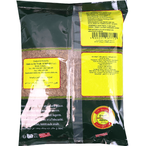 Spices Cumin Seeds Abido 500g