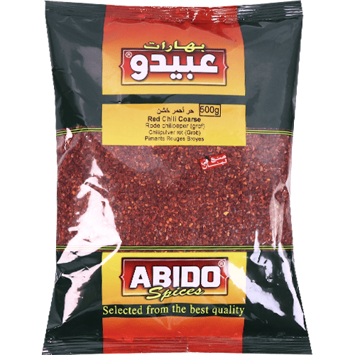 Spices Red Chili Crushed Abido 500g
