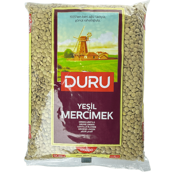 Green Lentils Duru 1000g
