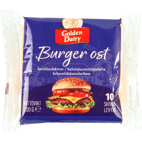 Cheddar cheese Golden 10 Slices