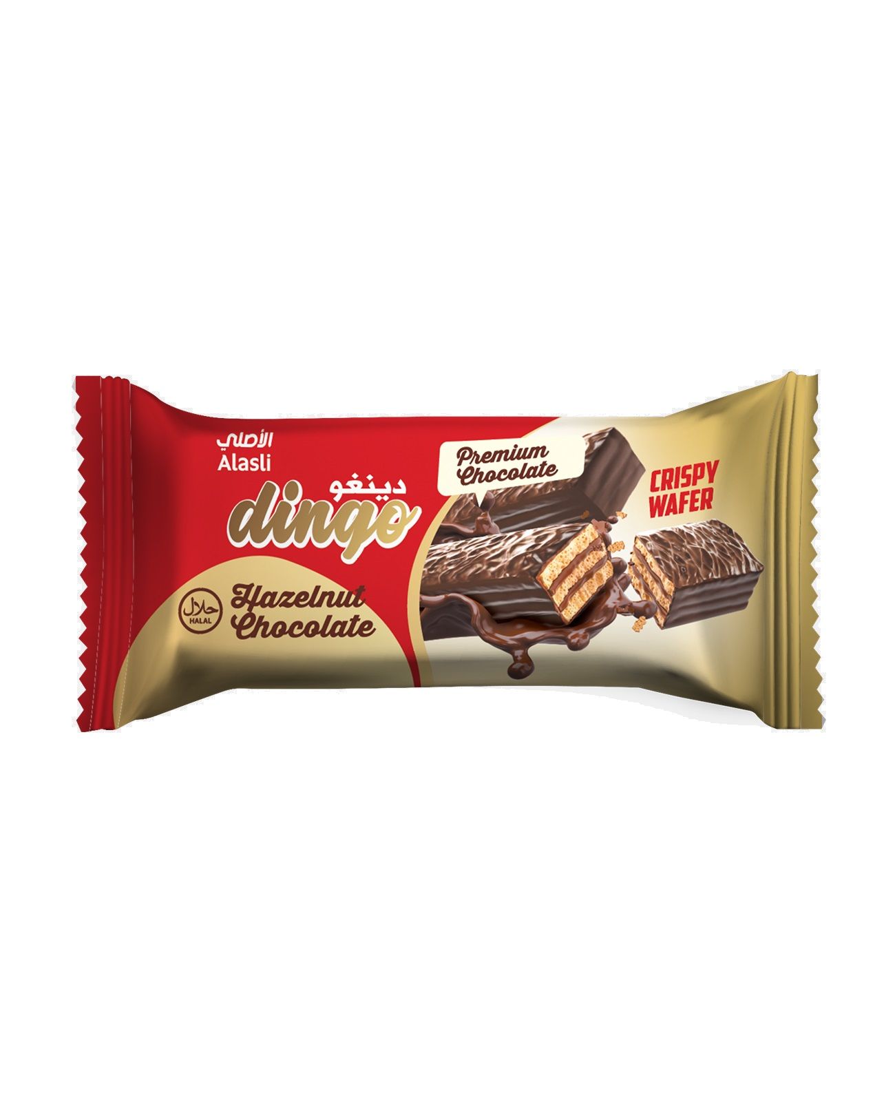 Wafer Hazelnut Cream Dingo 16 Pieces