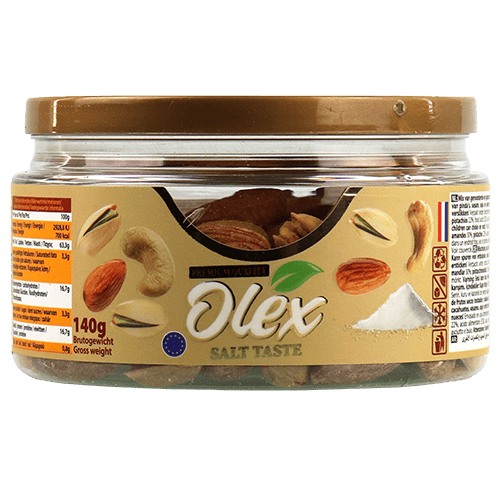 Mixed Nuts Roasted Salt Olex 140g