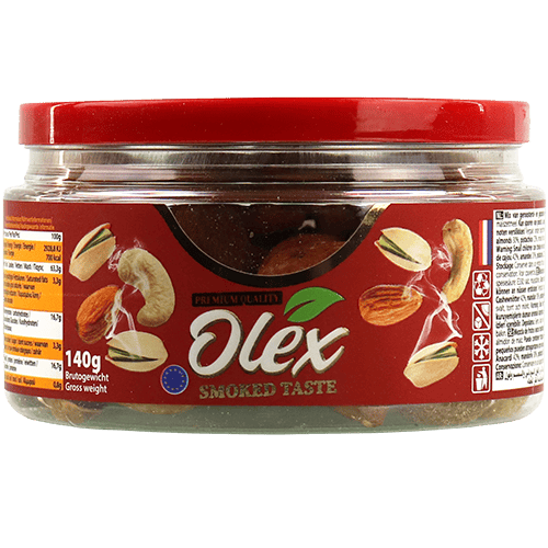 Mixed Nuts Roasted Smoked Olex 140g