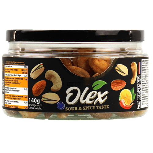 Mixed Nuts Roasted Spicy&Lemon Olex 140g