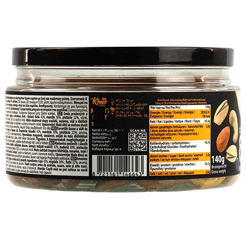 Mixed Nuts Roasted Spicy&Lemon Olex 140g
