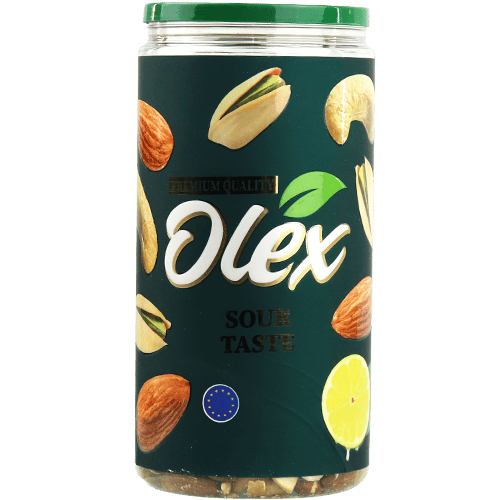 Mixed Nuts Roasted Sour Olex 500g
