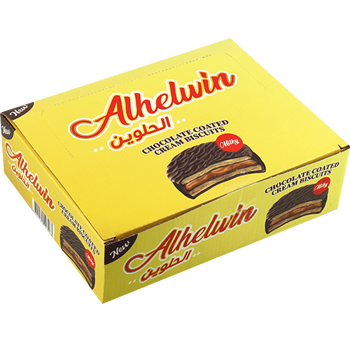 Chocolate Biscuit Alhelwin 10 Pcs