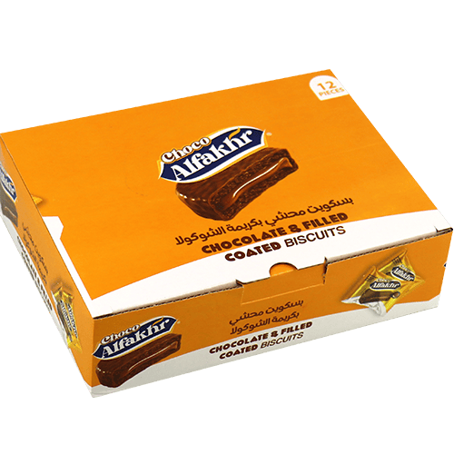 Choco Biscuits Alfakhr 12 pcs
