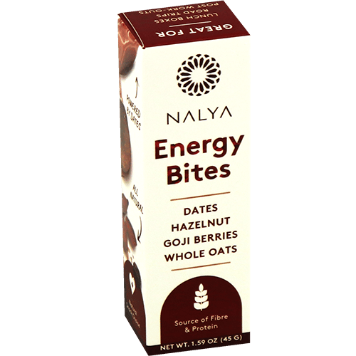 NALYA Hazelnut & Goji Berry Date Energy Bites 45g