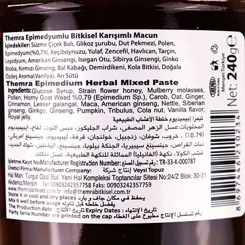 Themra Epimedyum Honey 240g