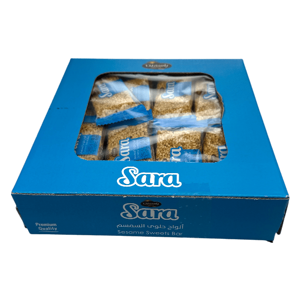 Sara Sesame Sweet Bar Lubek 32Pcs