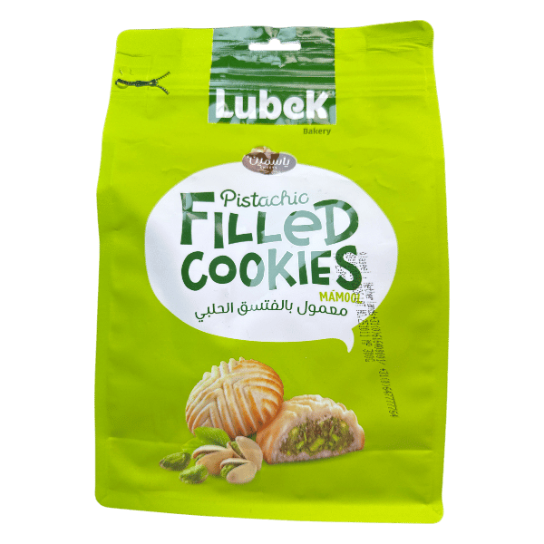 Pistachio Filled Cookies Mamool Lubek 300g