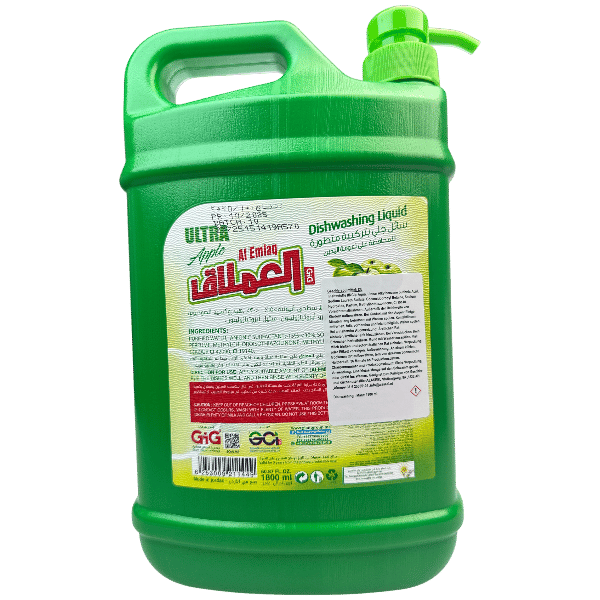 EmlaQ Apple Dishwashing Liquid Ultra 1800ml