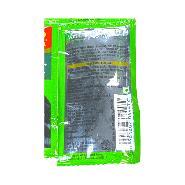 Vatika Health Shampoo Dabur 4x6ml