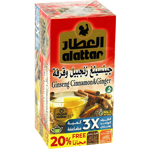 Cinnamon & Ginger Ginseng Alattar 24 Bags