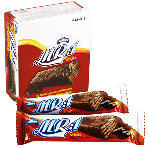 MR:1 Wafer With Chocolate 12pcs