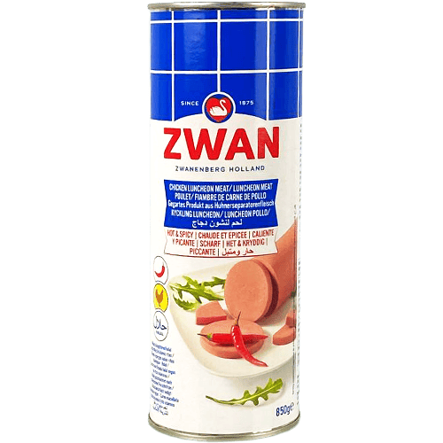 Luncheon Chicken Hot Zwan 850g